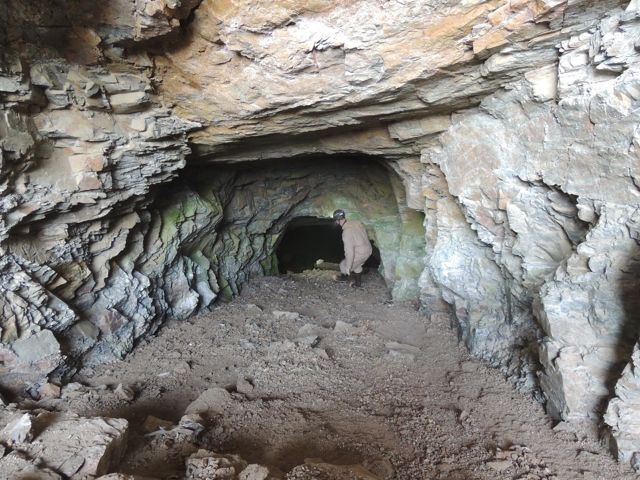 An abandoned mine opening in Wyoming inventoried by the BLM and Bat Conservation International.